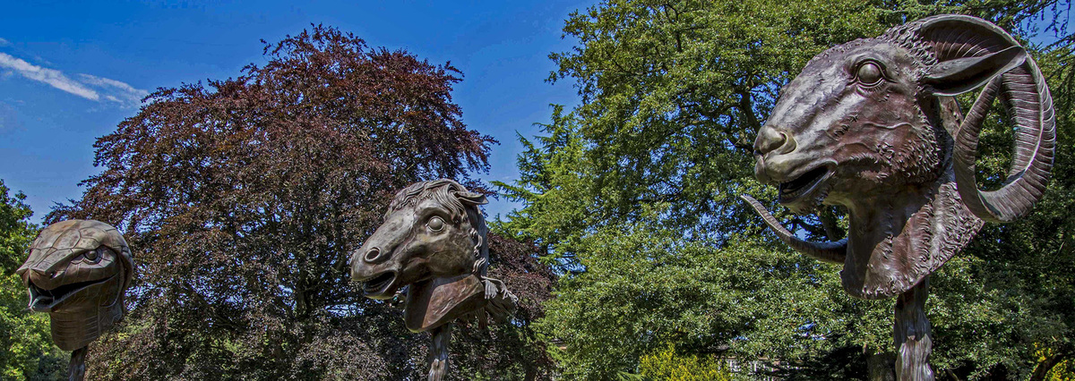 Zodiac Heads by Ai Weiwei